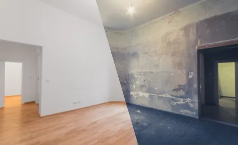 Dušan Torák  St - Častkovce, Rekonštrukcia bytu