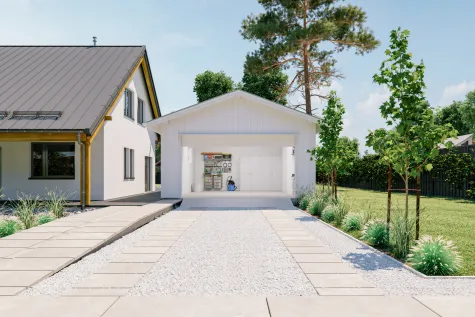 Umelecké kováčstvo Schmiedart, Montovaná garáž